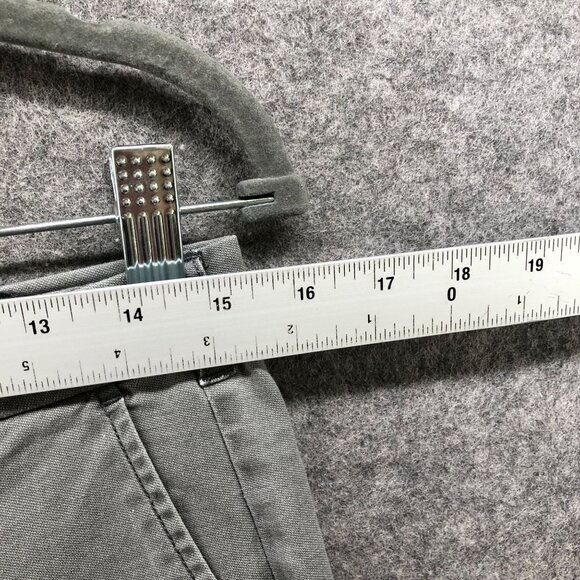 ATM Anthony Thomas Melillo Enzyme Wash Cropped Boyfriend Pant Womens 2 Gray Wide - Picture 6 of 12